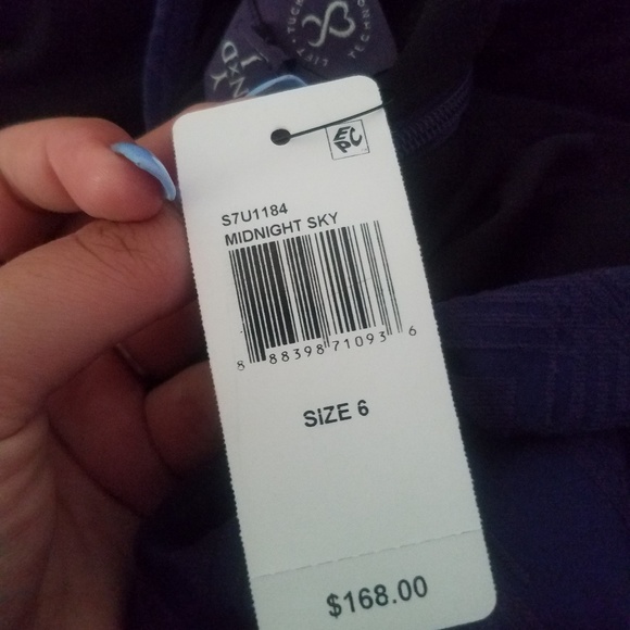 HPπ Layla Mural Jacquard Flounce Cocktail Dress - Picture 2 of 7